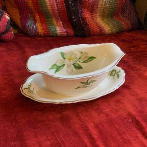 Magnolia Syracuse China Gravy Boat